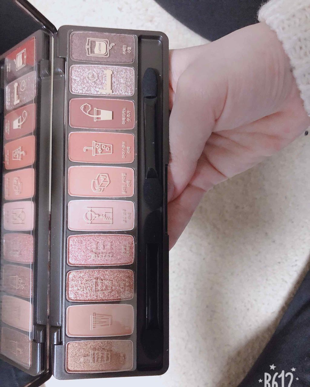 プレイカラー アイシャドウ/ETUDE/アイシャドウパレットを使ったクチコミ（2枚目）