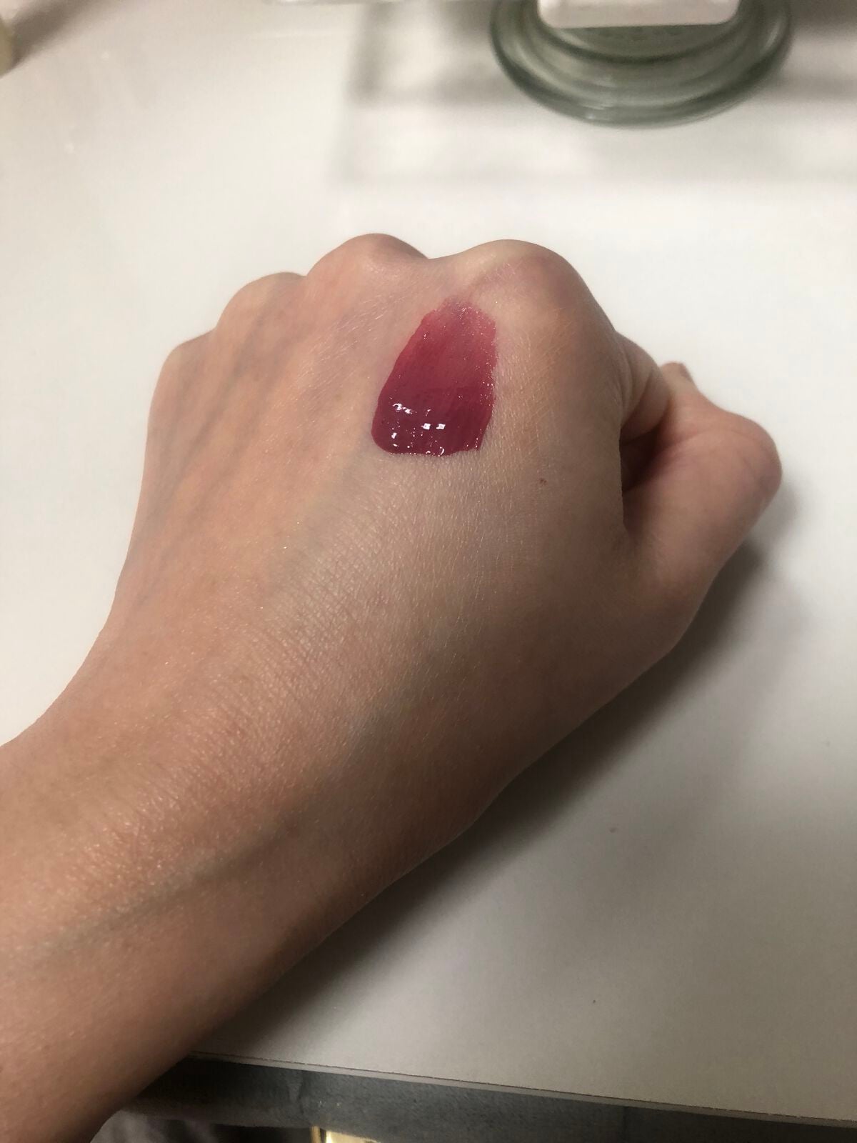 ジューシーラスティングティント/rom&nd/リップティントを使ったクチコミ(4枚目)