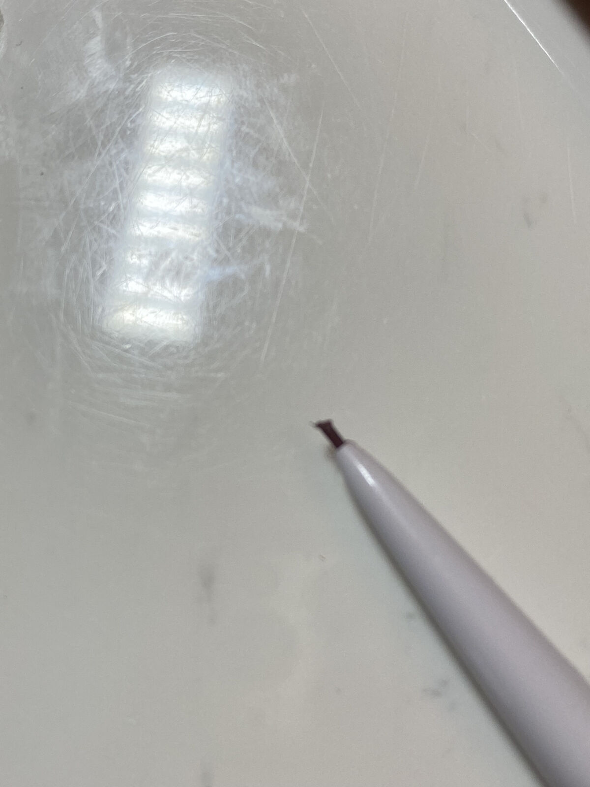 ブロウラッシュEX　ウルトラスキニーペンシルブロウ N/ブロウラッシュ/アイブロウペンシルを使ったクチコミ（3枚目）