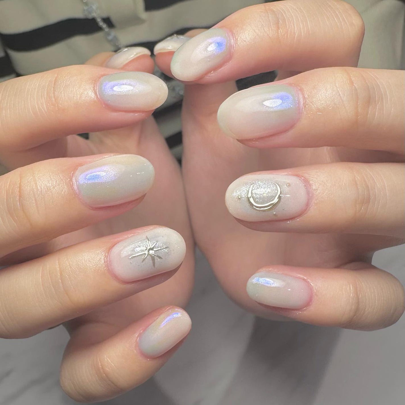 kanna on LIPS 「・・・𝔹𝕝𝕦𝕖𝕔𝕙𝕖𝕖𝕜𝕟𝕒𝕚𝕝꒰ঌ🩵໒꒱.*・゚水色チーク..」(2枚目)