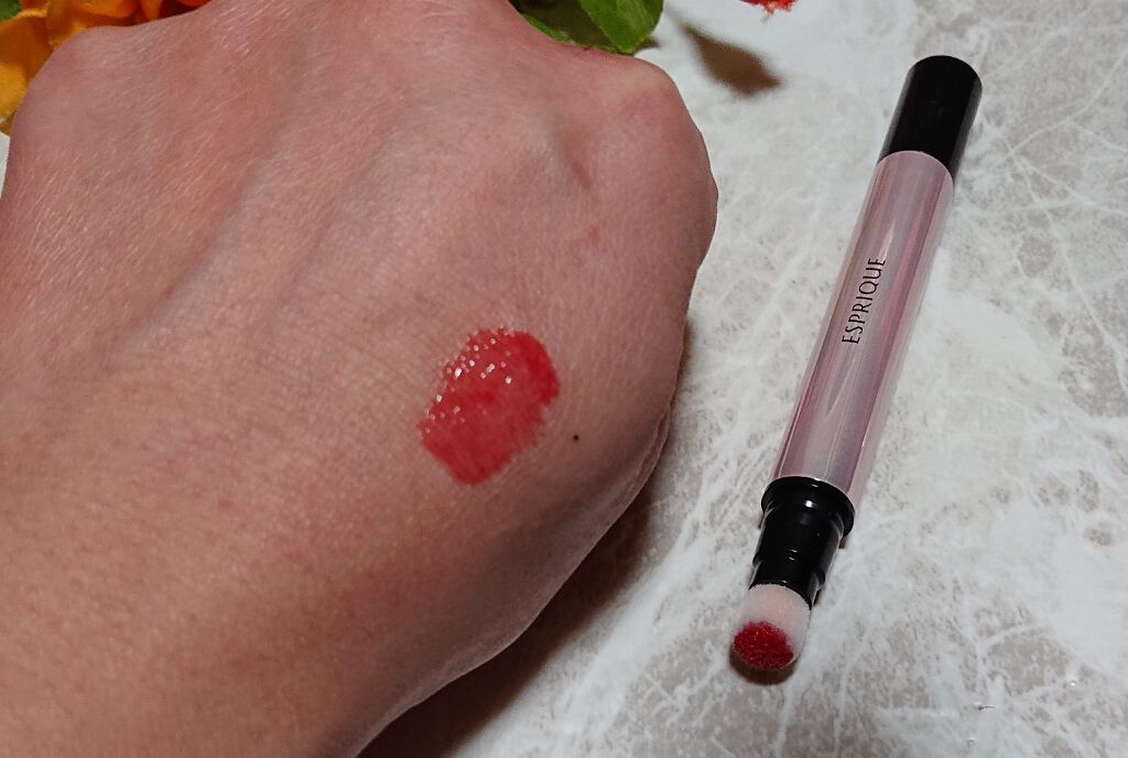 ジューシー クッション ルージュ/ESPRIQUE/口紅を使ったクチコミ(4枚目)