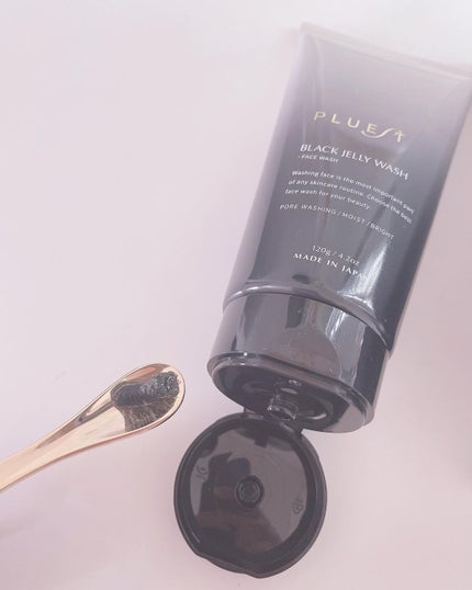 BLACK JELLY WASH(ブラックジェリーウォッシュ)/PLUEST/その他洗顔料を使ったクチコミ(2枚目)