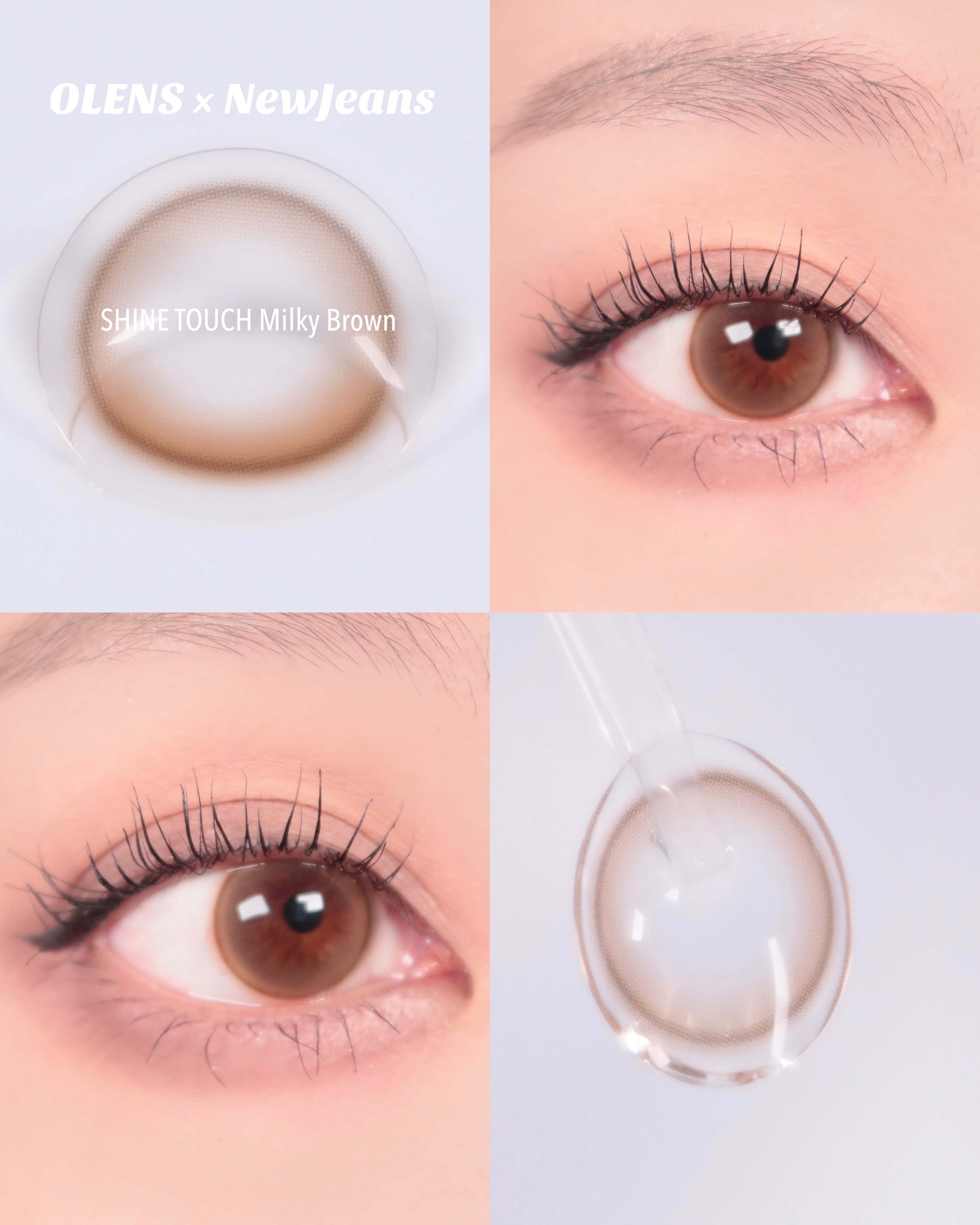 ロシアンスモーキー/OLENS/カラーコンタクトレンズを使ったクチコミ（2枚目）