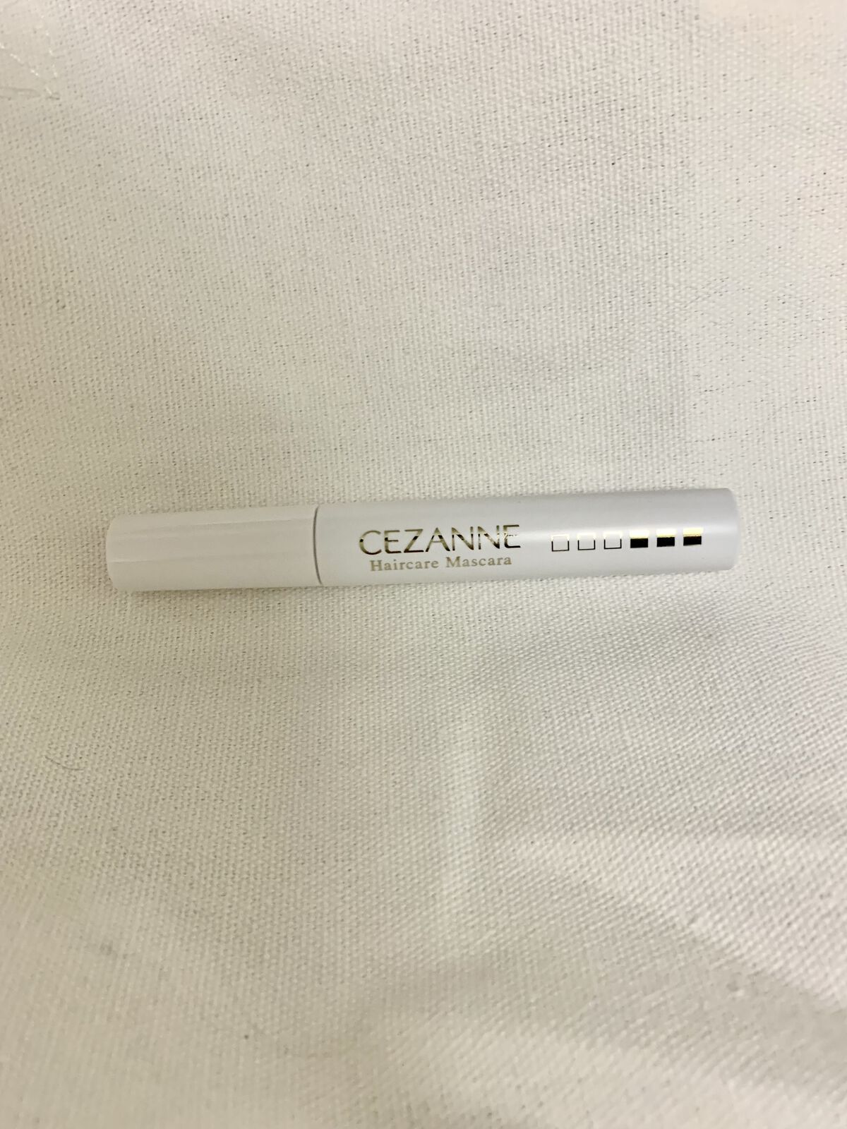 ヘアケアマスカラ/CEZANNE/ヘアジェルを使ったクチコミ（1枚目）