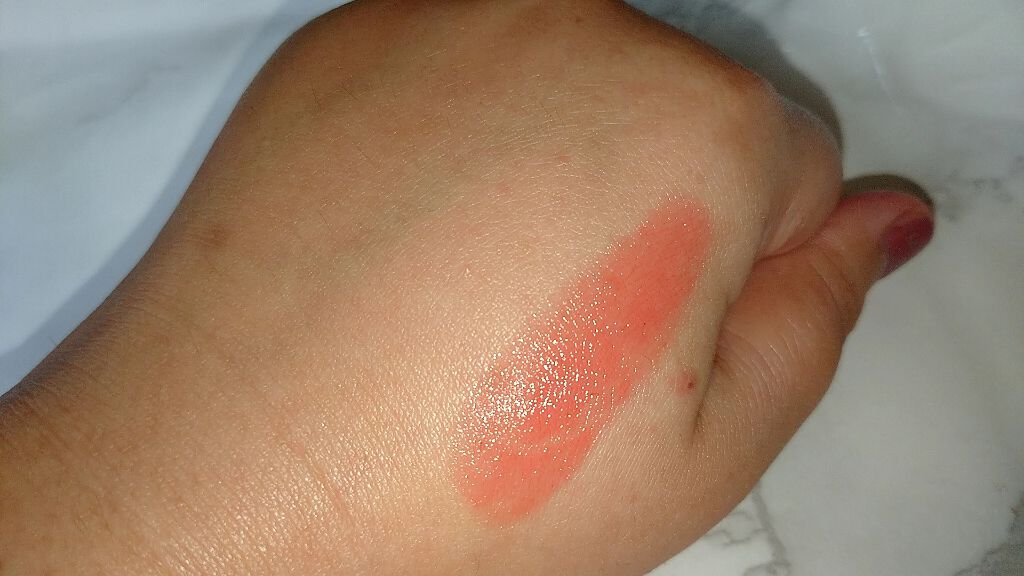 ラスティンググロスリップ/CEZANNE/口紅を使ったクチコミ(3枚目)