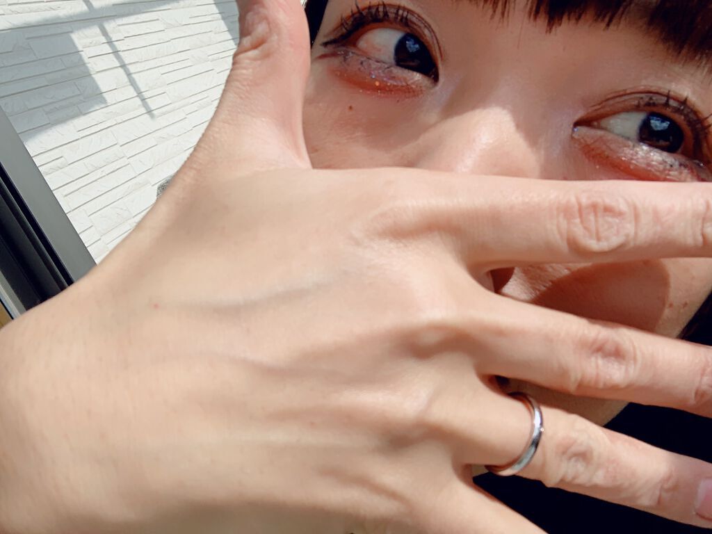 URGLAM　GLITTER GEM クリア/U R GLAM/ジェル・クリームチークを使ったクチコミ（1枚目）