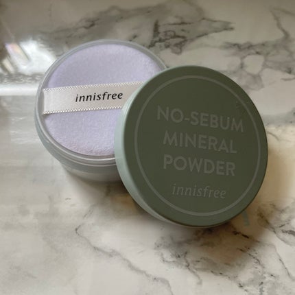 ノーセバム ミネラルパウダー N/innisfree/ルースパウダーを使ったクチコミ(1枚目)