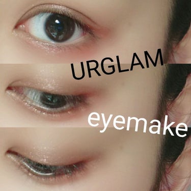 UR GLAM　BLOOMING EYE COLOR PALETTE/U R GLAM/アイシャドウパレットを使ったクチコミ（1枚目）