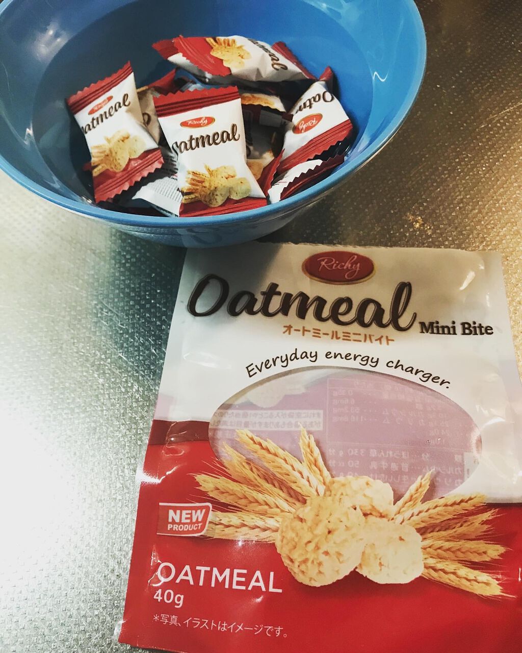 Oatmeal Mini-Bite/RICHY/オートミールを使ったクチコミ(3枚目)