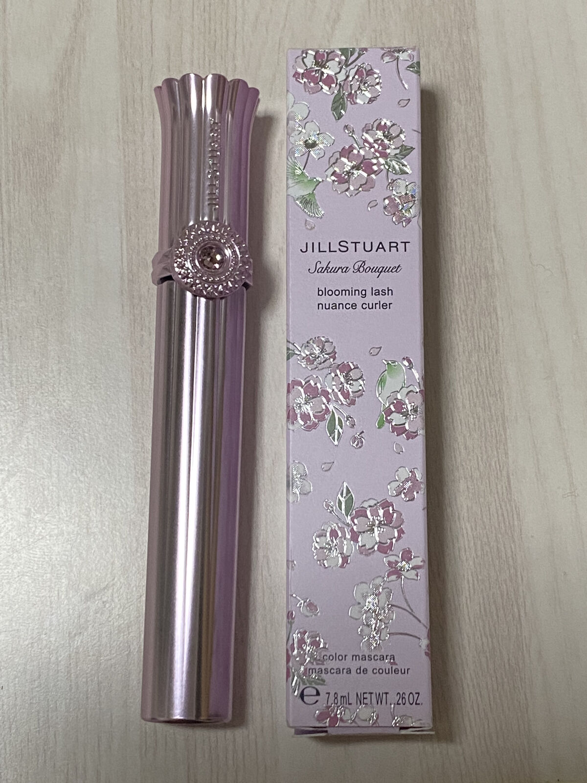 ジルスチュアート ブルーミングラッシュ　ニュアンスカーラー 09 cherry wink<サクラブーケ>（限定）/JILL STUART/マスカラを使ったクチコミ（3枚目）