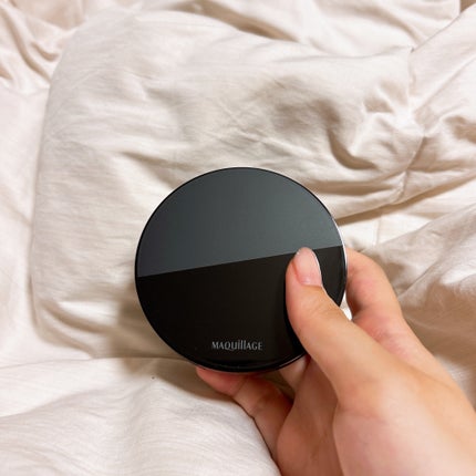 ドラマティックエッセンスクッション グロウ/マキアージュ/クッションファンデーションを使ったクチコミ(3枚目)