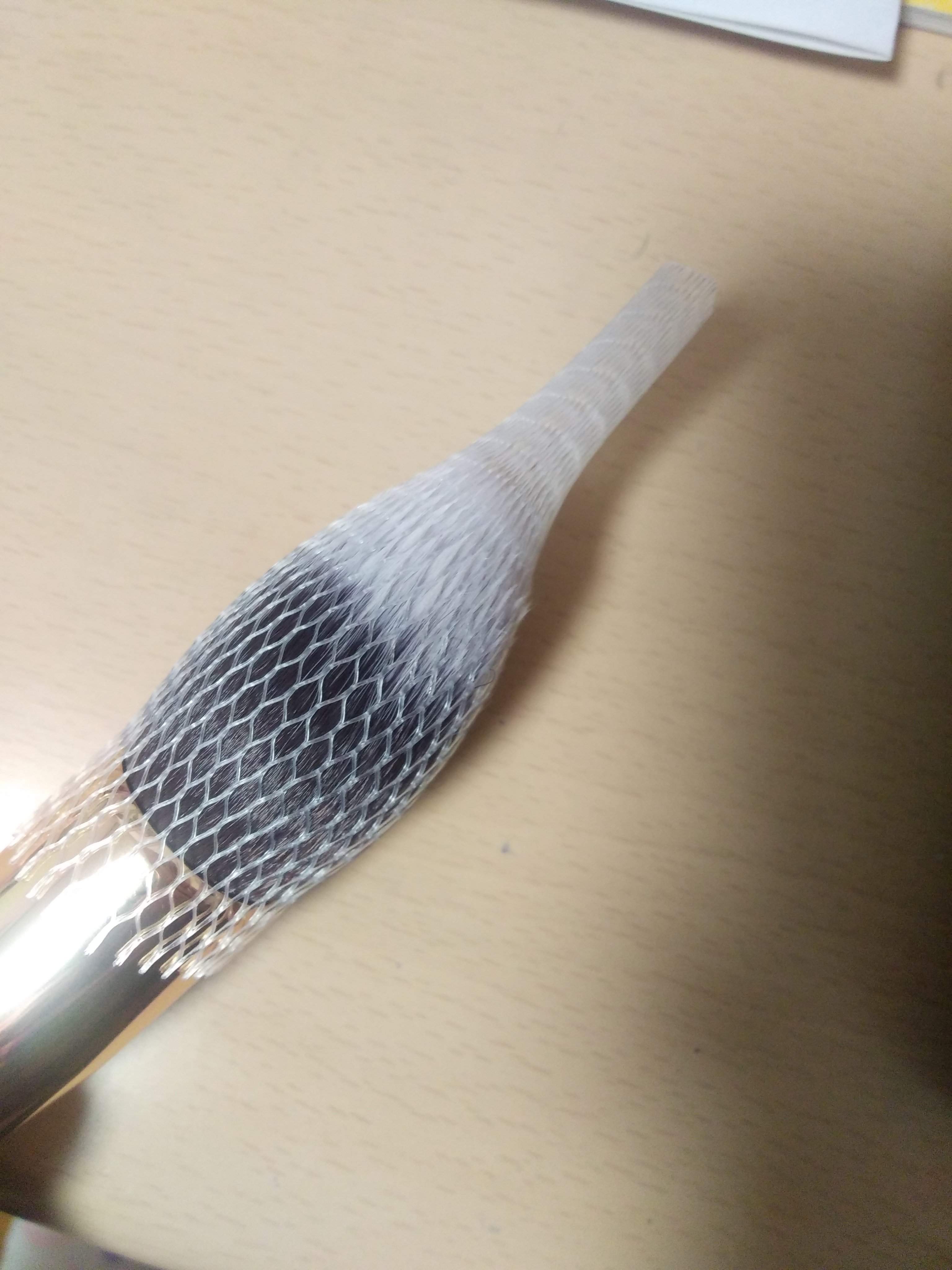 貴族のゴールド メイクブラシ11本セット 化粧ポーチ付き/SIXPLUS/メイクブラシを使ったクチコミ（3枚目）