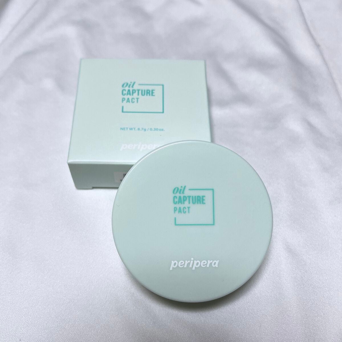 オイルキャプチャーパクト/PERIPERA/プレストパウダーを使ったクチコミ(1枚目)