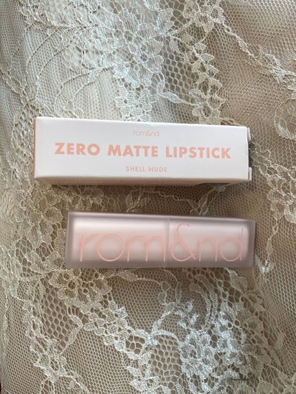 ゼロマットリップスティック/rom&nd/口紅を使ったクチコミ(1枚目)