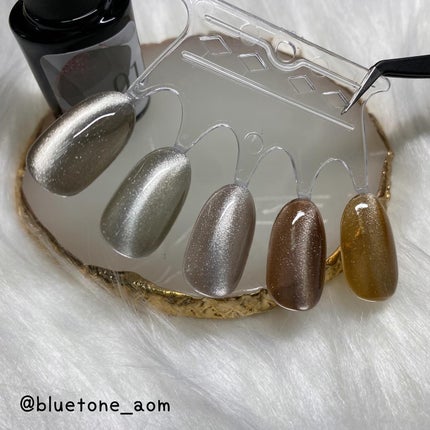 くすみマグネット/ネイル工房/ジェルネイルを使ったクチコミ(4枚目)