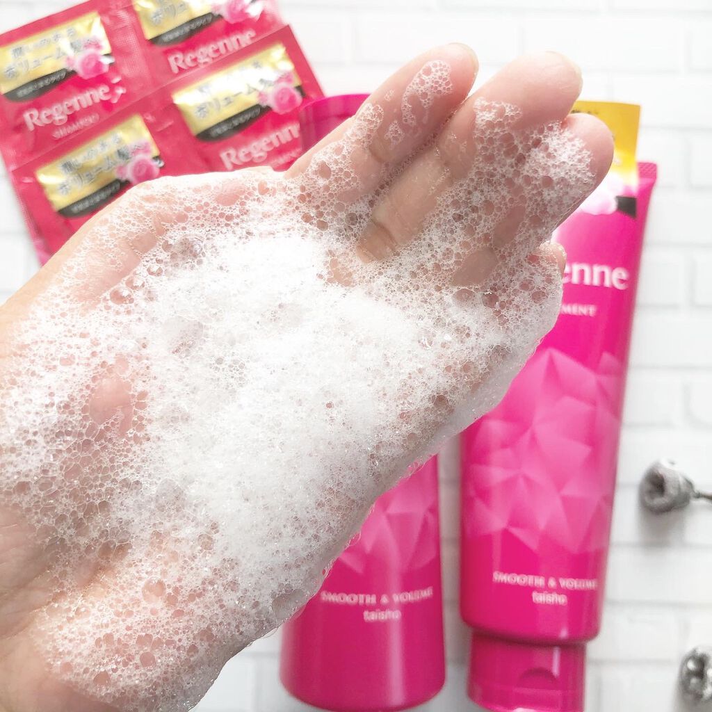 リジェンヌシャンプー/トリートメント スムース&ボリューム/リジェンヌ/市販シャンプーを使ったクチコミ（3枚目）