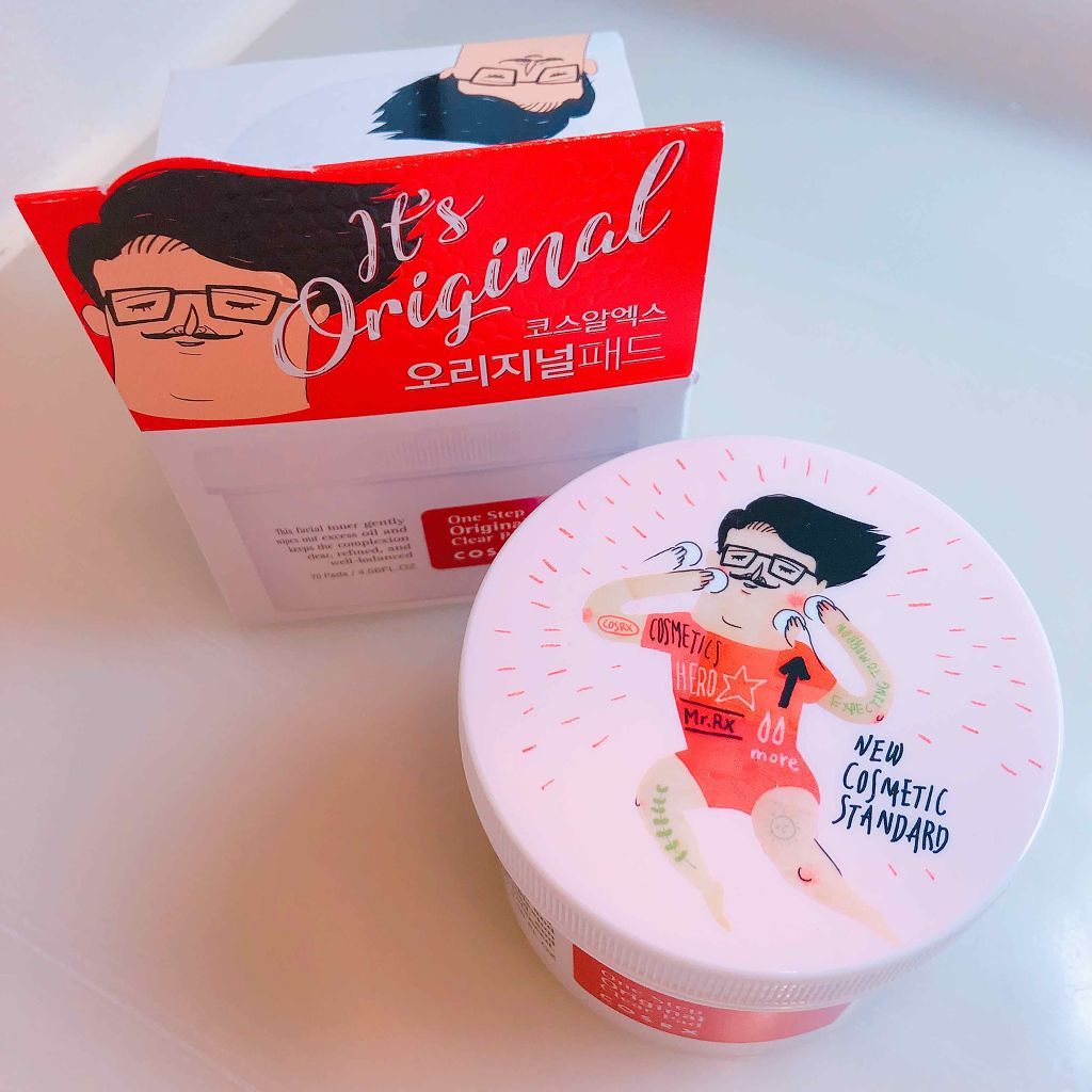 ワンステップオリジナルクリアパッド/COSRX/トナーパッドを使ったクチコミ（1枚目）