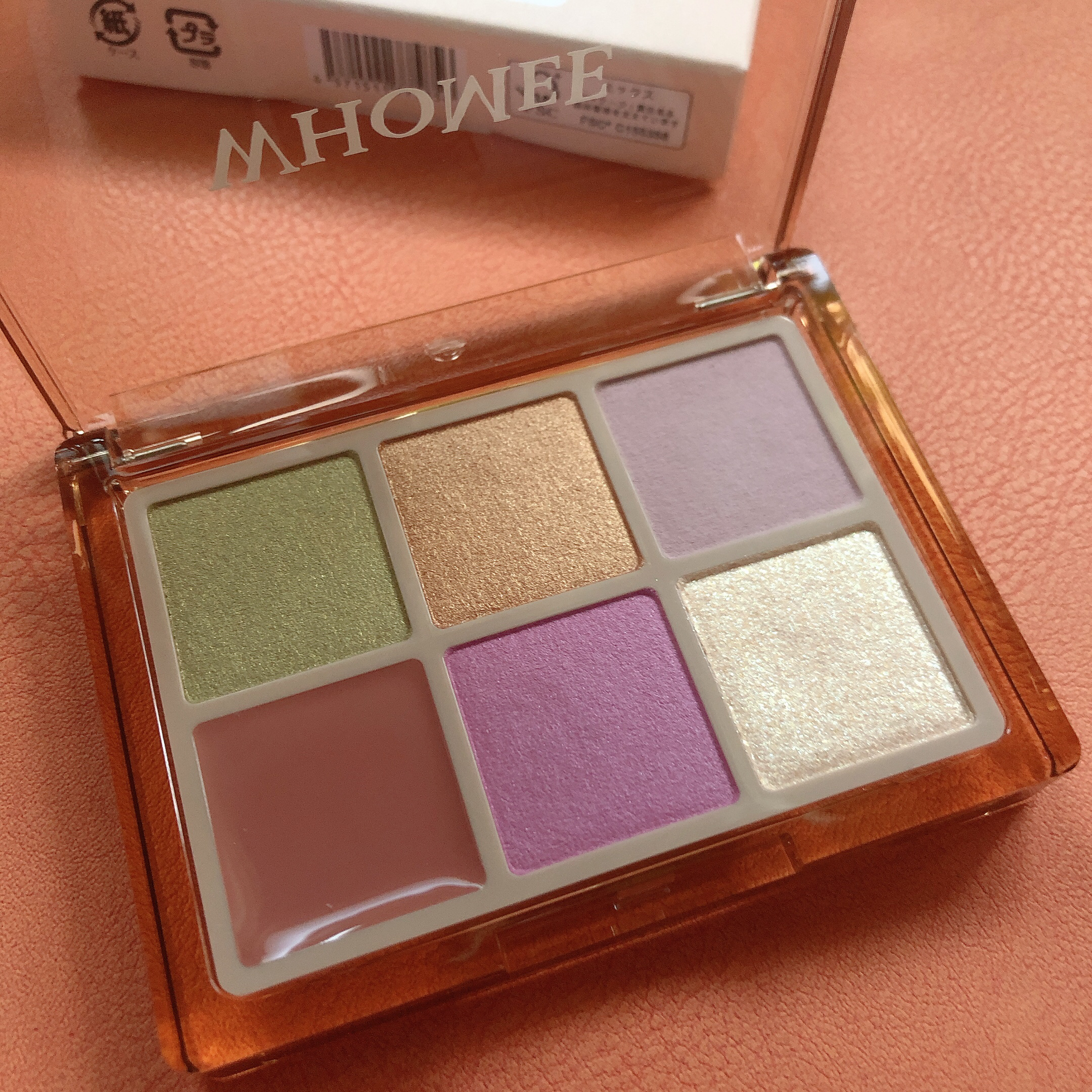 フーミー 時計回りパレット/WHOMEE/アイシャドウパレットを使ったクチコミ（3枚目）