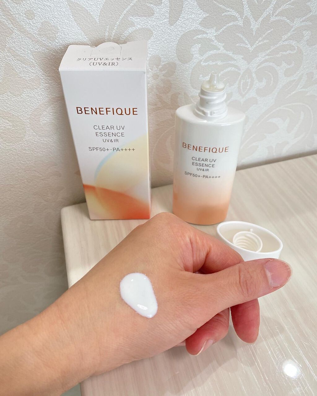 ベネフィーク クリア UV エッセンス（ＵＶ＆ＩＲ）/BENEFIQUE/日焼け止めローションを使ったクチコミ（3枚目）