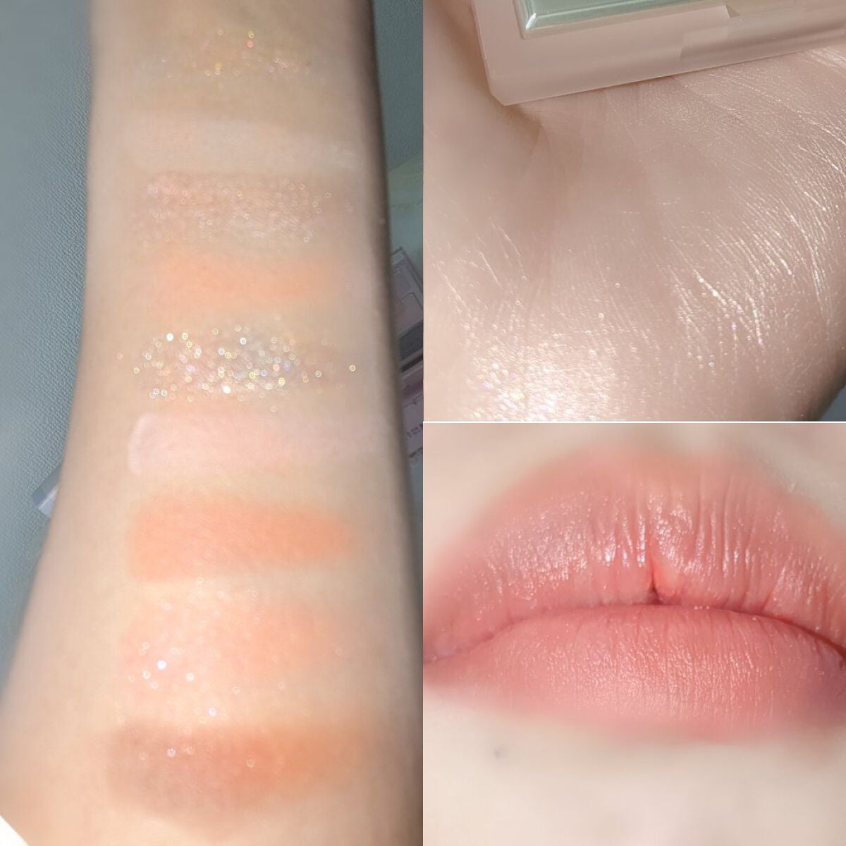 マイフェイブムードアイパレット 9カラー/HOLIKA HOLIKA/アイシャドウパレットを使ったクチコミ(5枚目)