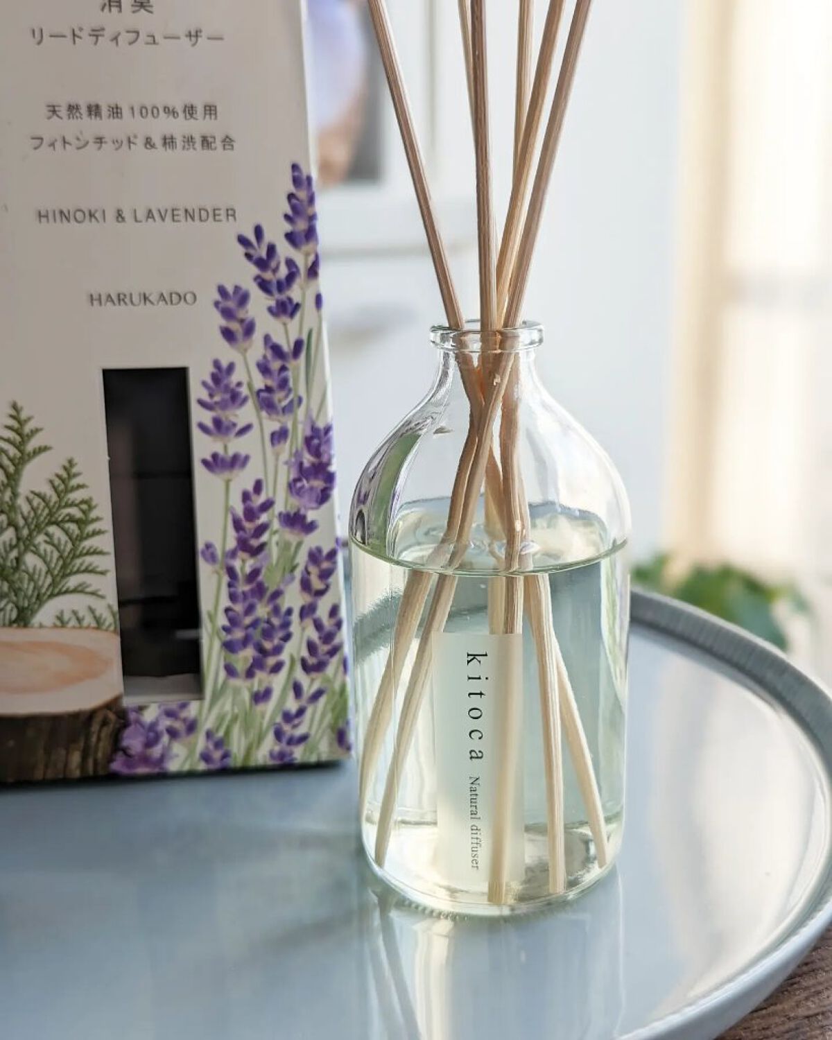 消臭リードディフューザー/Kitoca　木と果/ルームフレグランスを使ったクチコミ（2枚目）