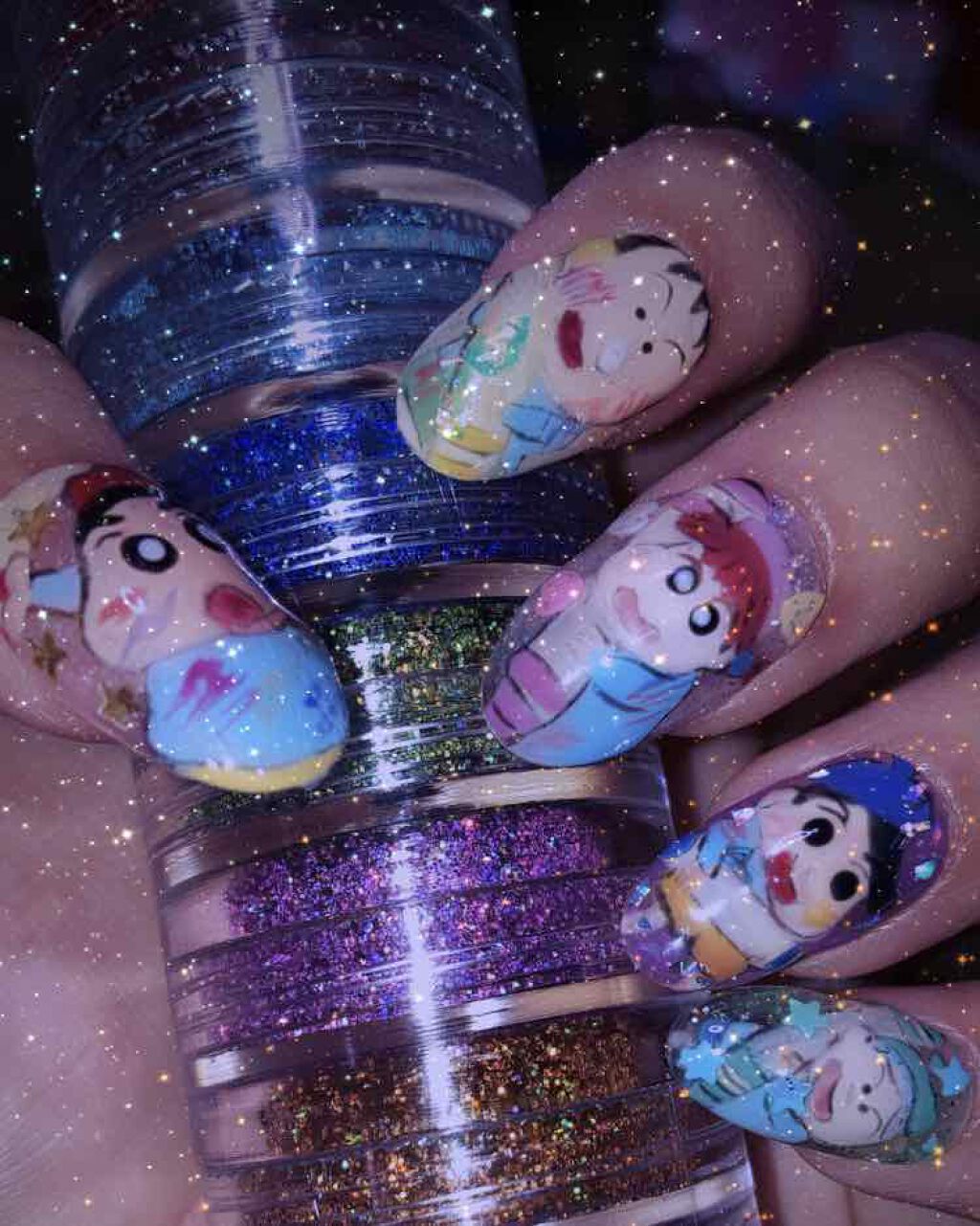 ジェルネイル（ライト対応）/セリア/ジェルネイルを使ったクチコミ（1枚目）