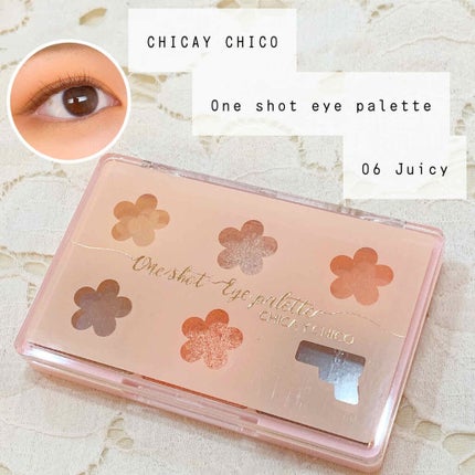 ワンショットアイパレット/CHICAY CHICO/アイシャドウパレットを使ったクチコミ(1枚目)