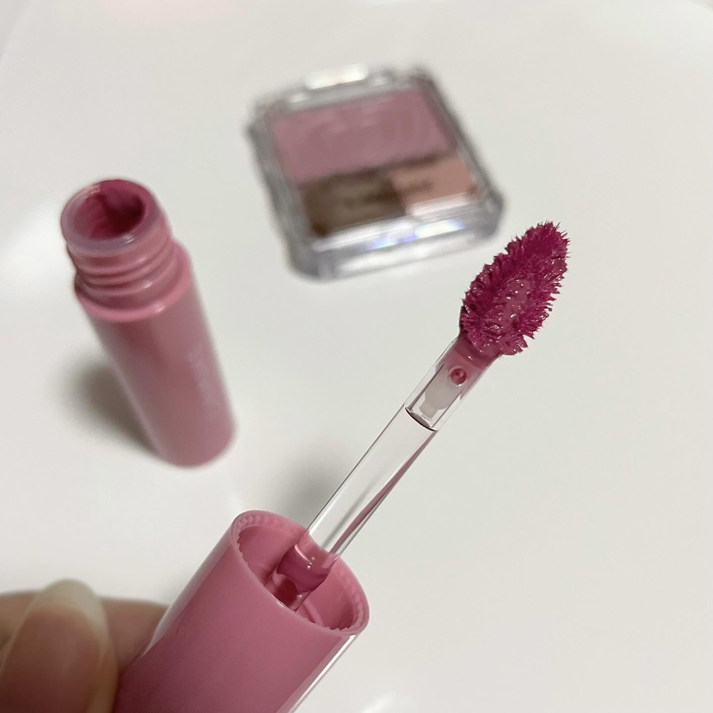 パウダーチークス/キャンメイク/パウダーチークを使ったクチコミ（3枚目）