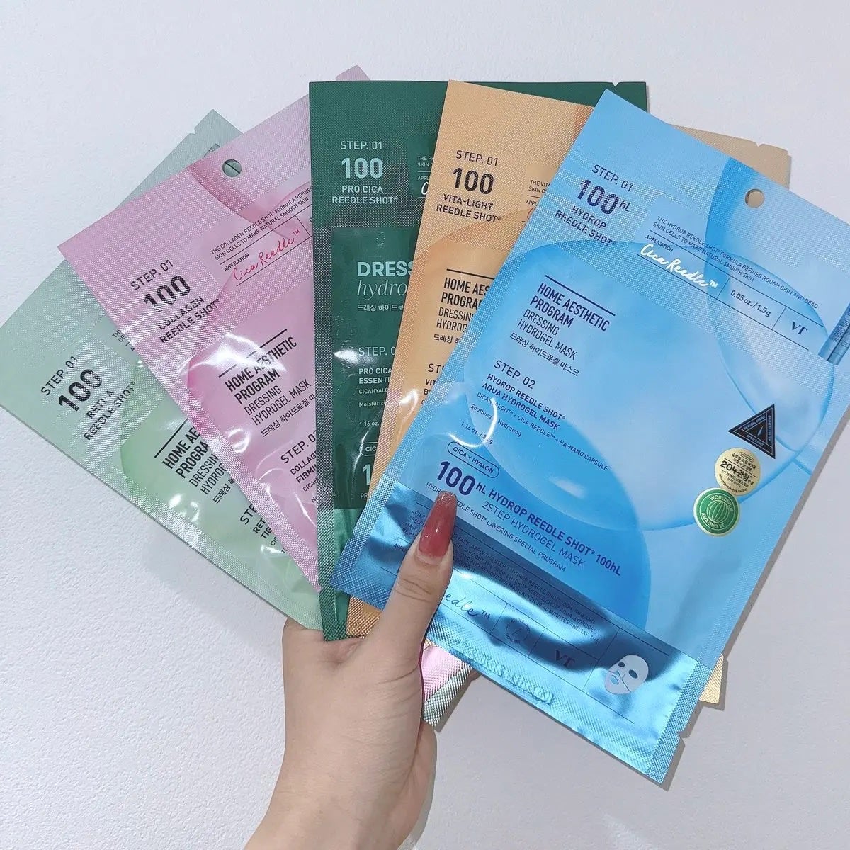 レチA リードルショット100 2ステップハイドロゲルマスク/VT/シートマスク・パックを使ったクチコミ(1枚目)