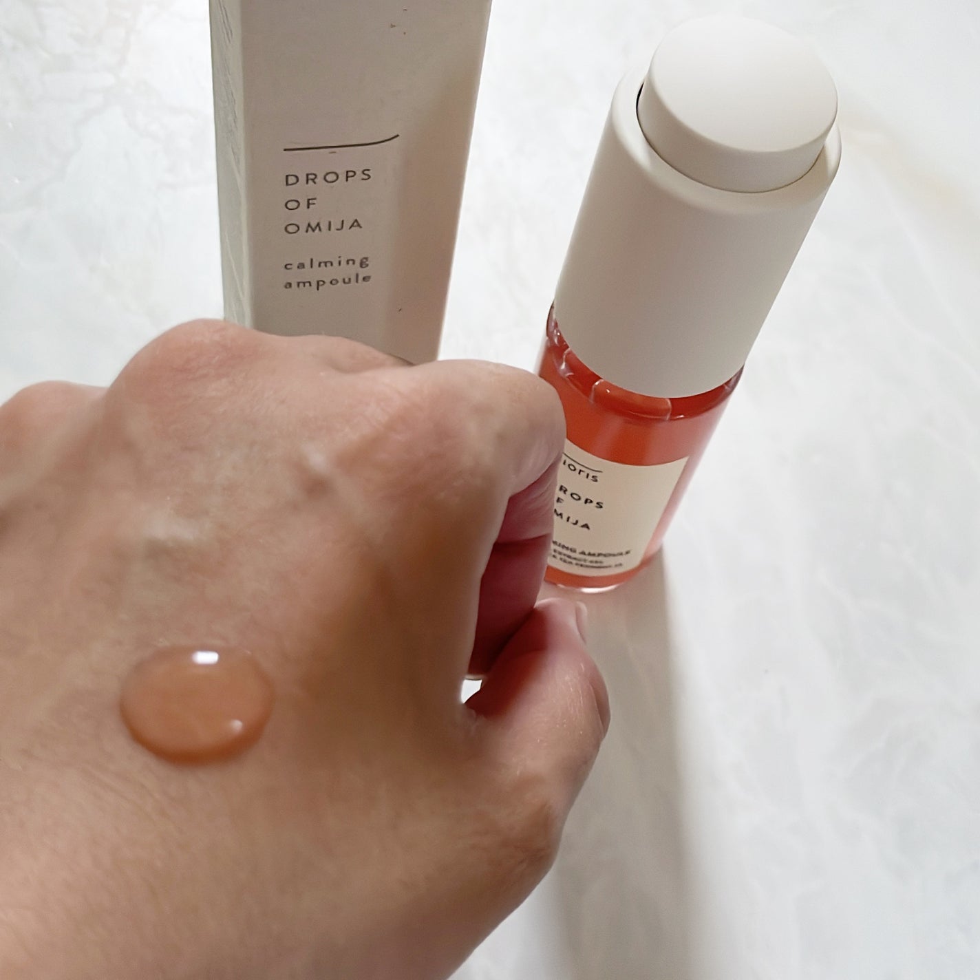 ドロップス オブ オミジャ カーミング アンプル/SIORIS/美容液を使ったクチコミ(4枚目)