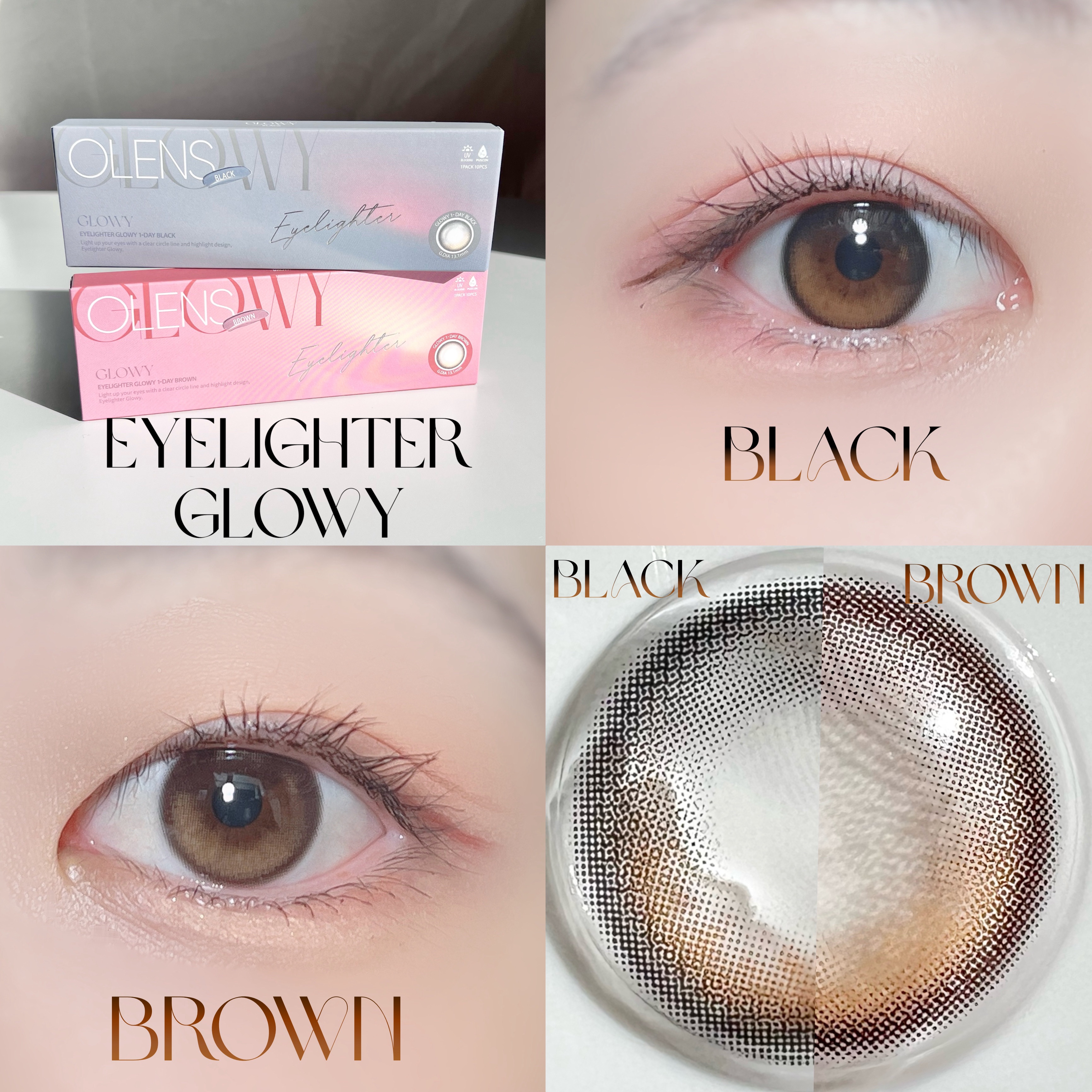 ビッグ グローイ 1Month/OLENS/１ヶ月（１MONTH）カラコンを使ったクチコミ（3枚目）