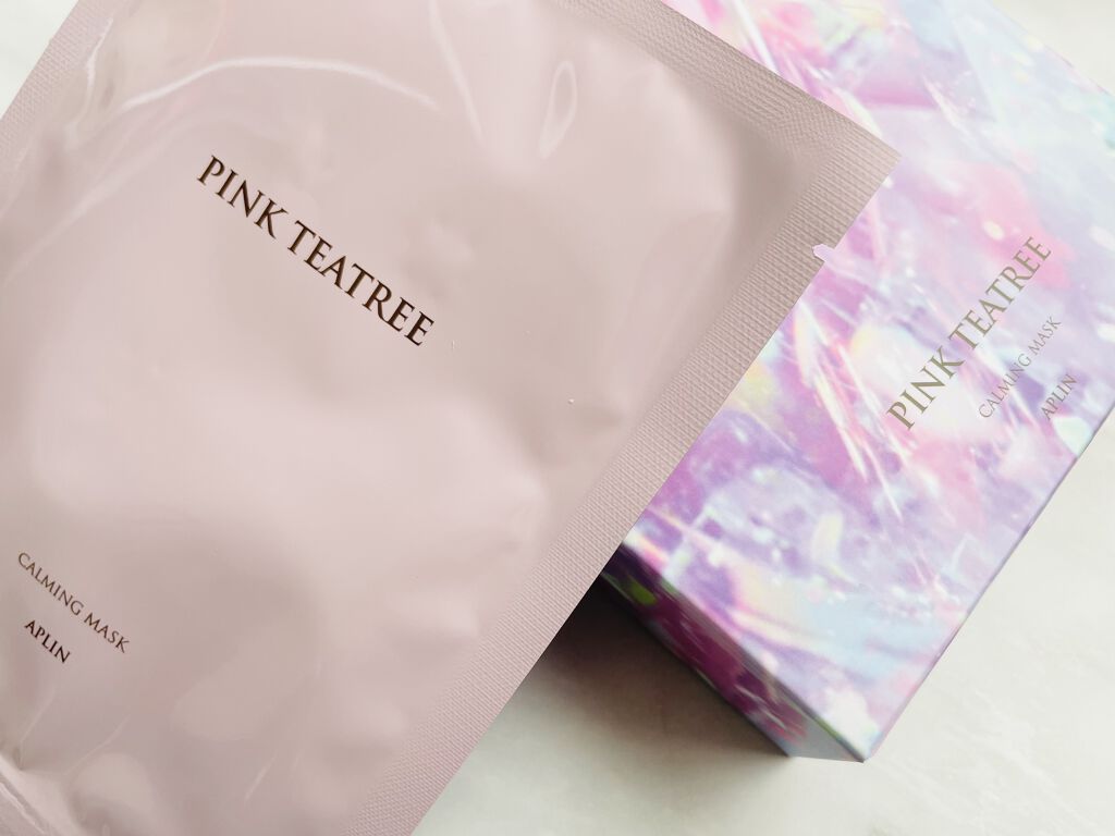 ピンクティーツリーマスクパック/APLIN/シートマスク・パックを使ったクチコミ（1枚目）