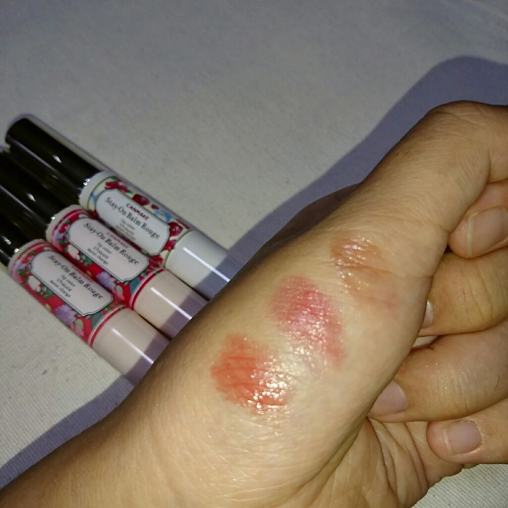 ステイオンバームルージュ/キャンメイク/口紅を使ったクチコミ(3枚目)