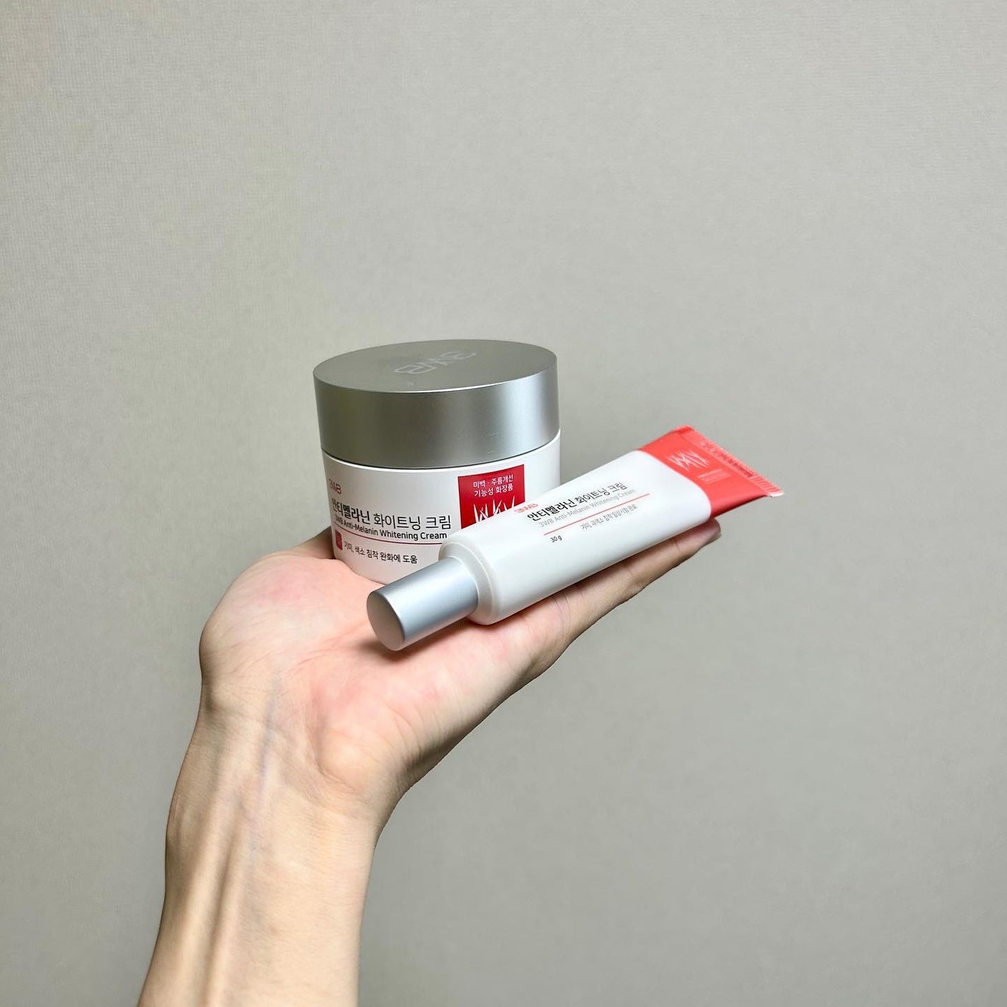 アンチメラニン ホワイトニングクリーム/3WB/フェイスクリームを使ったクチコミ(2枚目)