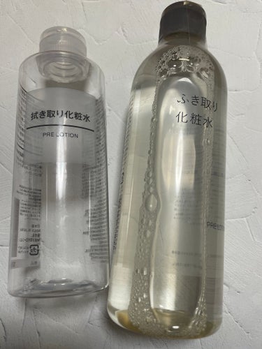 拭き取り化粧水 300ml/無印良品/拭き取り化粧水を使ったクチコミ（1枚目）