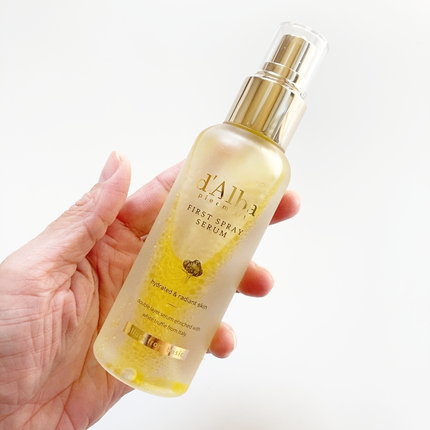 ダルバ ホワイトトリュフファーストスプレーセラム/ダルバ/ミスト状化粧水を使ったクチコミ(4枚目)