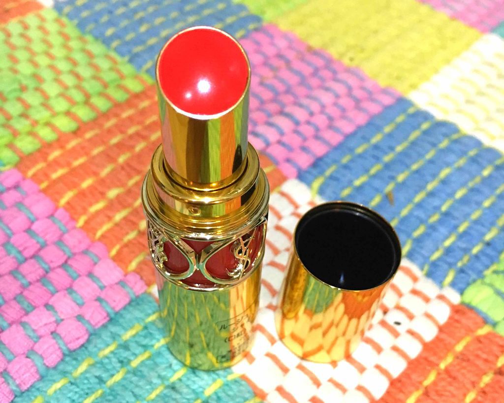 ルージュ ヴォリュプテ シャイン/YVES SAINT LAURENT BEAUTE/口紅を使ったクチコミ（1枚目）