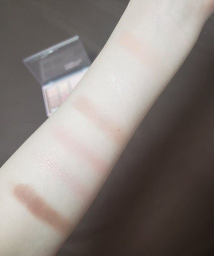 カラーフィルターシャドウパレット(ラインフレンズエディション)/MISSHA/アイシャドウパレットを使ったクチコミ(2枚目)