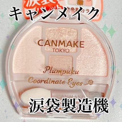 プランぷくコーデアイズ/キャンメイク/パウダーアイシャドウを使ったクチコミ(1枚目)