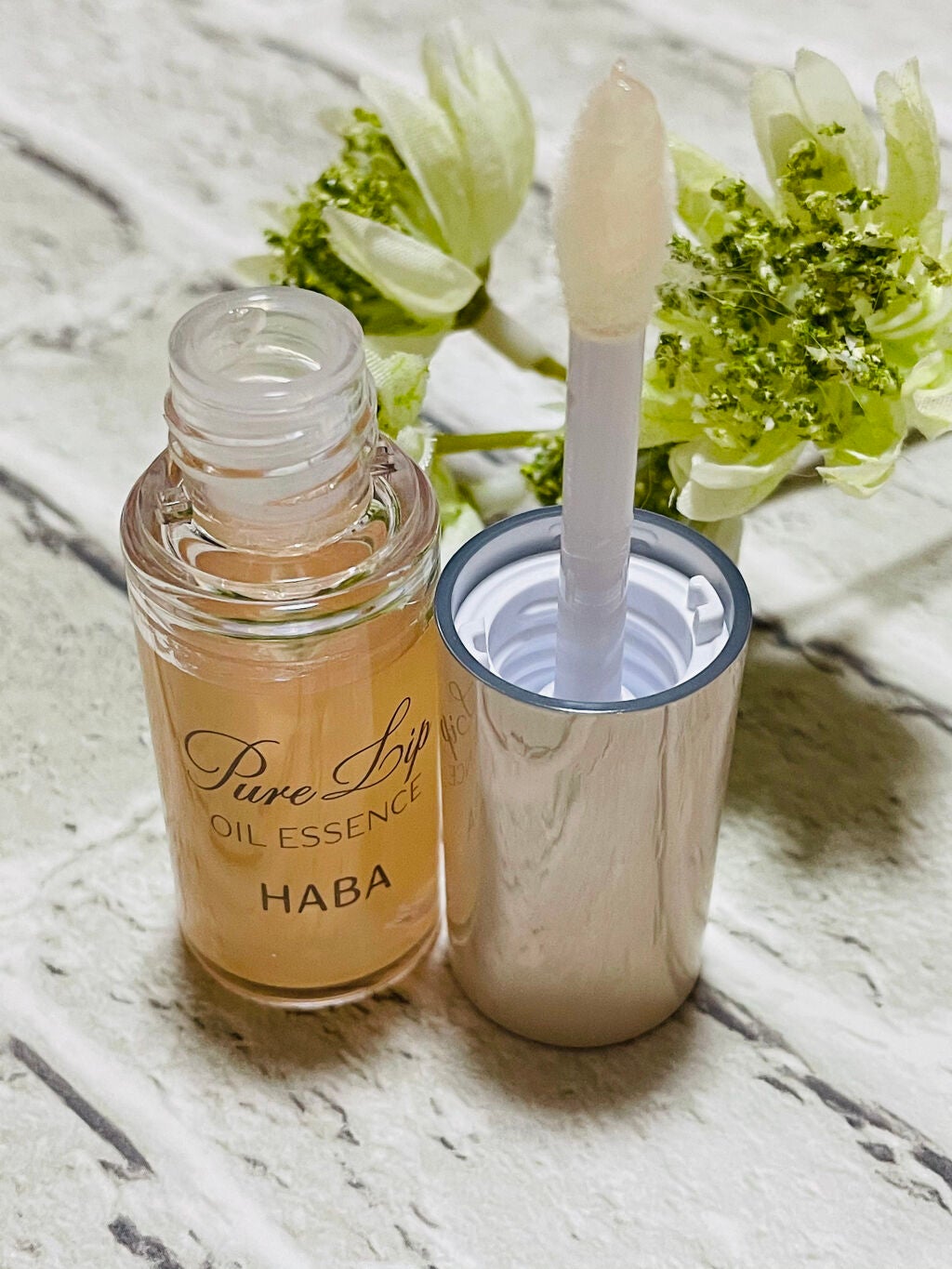 ピュアリップオイルエッセンス/HABA/リップオイルを使ったクチコミ(3枚目)