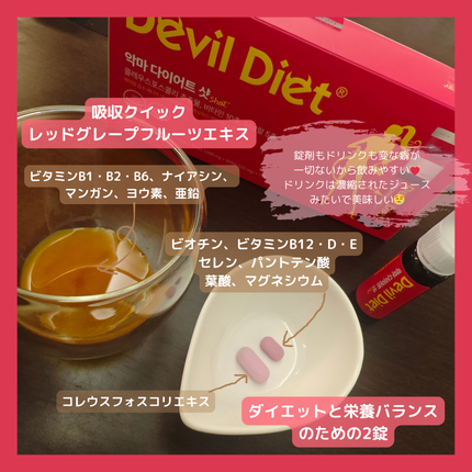 悪魔ダイエット/ファームスビル/ボディサプリメントを使ったクチコミ(3枚目)