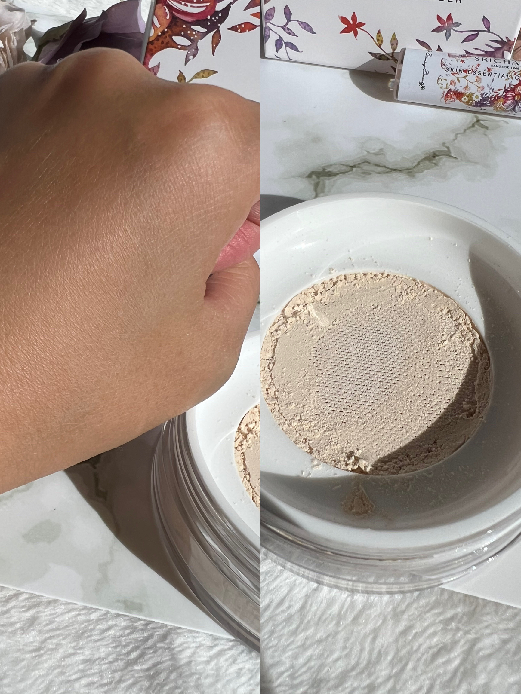 ベア パーフェクト トランスルーセントコンパクトパウダー/SRICHAND/プレストパウダーを使ったクチコミ（3枚目）