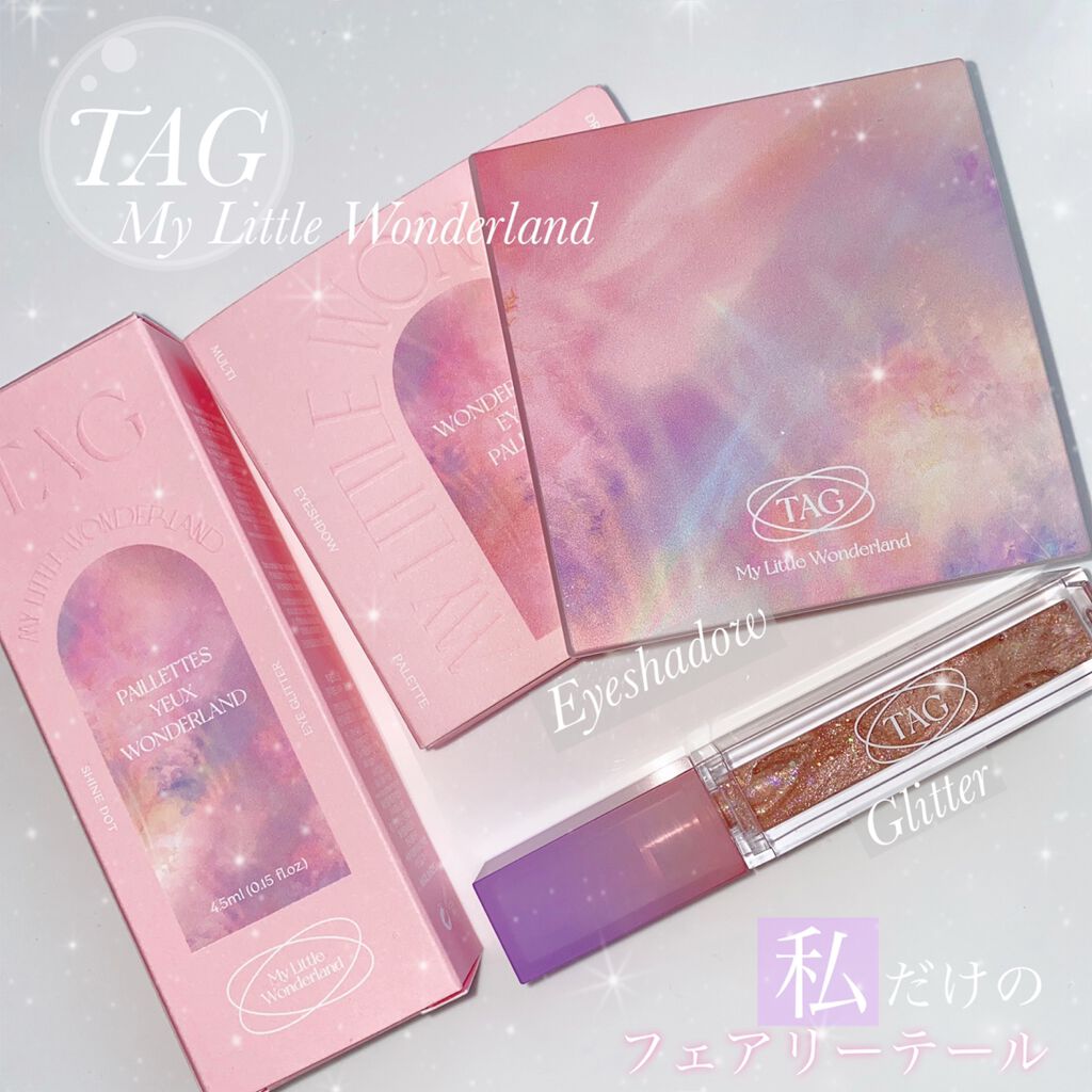 too cool for school TAG WONDERLAND EYE PALETTEのクチコミ「可愛さ爆発してませんか🥺
届いた瞬間可愛すぎて、止まってしまった😂😂


🍒too cool .....」（2枚目）
