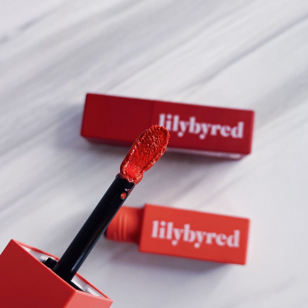 ブラッディライアー コーティングティント/lilybyred/リップティントを使ったクチコミ(3枚目)