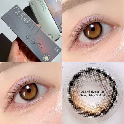 Glowy 1day/OLENS/ワンデー(1DAY)カラコンを使ったクチコミ(4枚目)