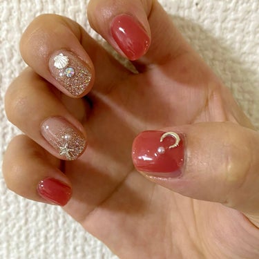 セミキュアジェルネイル（ハンド） NBS-003 N Basic Nails no.3/ohora/ネイルシールを使ったクチコミ（1枚目）