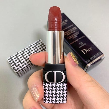 ルージュ ディオール バーム 728 ニュ ローズ サテン <ニュー ルック エディション>(生産終了)/Dior/リップバームを使ったクチコミ(1枚目)