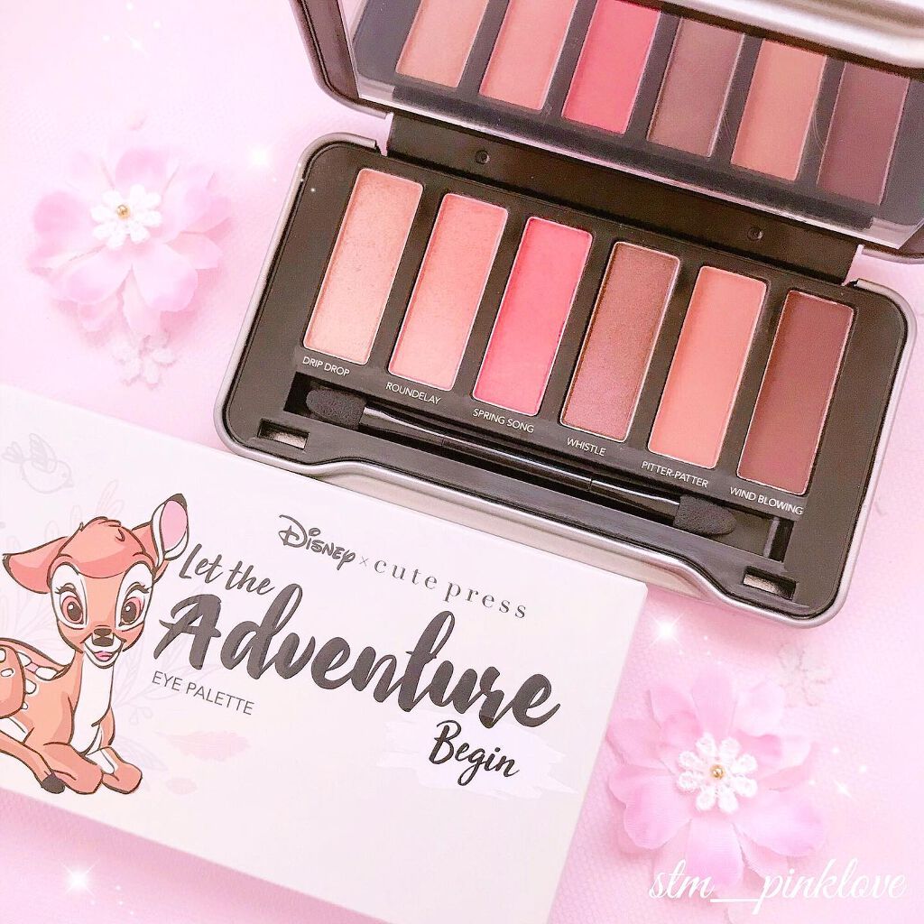 「Love&Harmony」アイシャドウパレット/Cute Press /アイシャドウパレットを使ったクチコミ(7枚目)