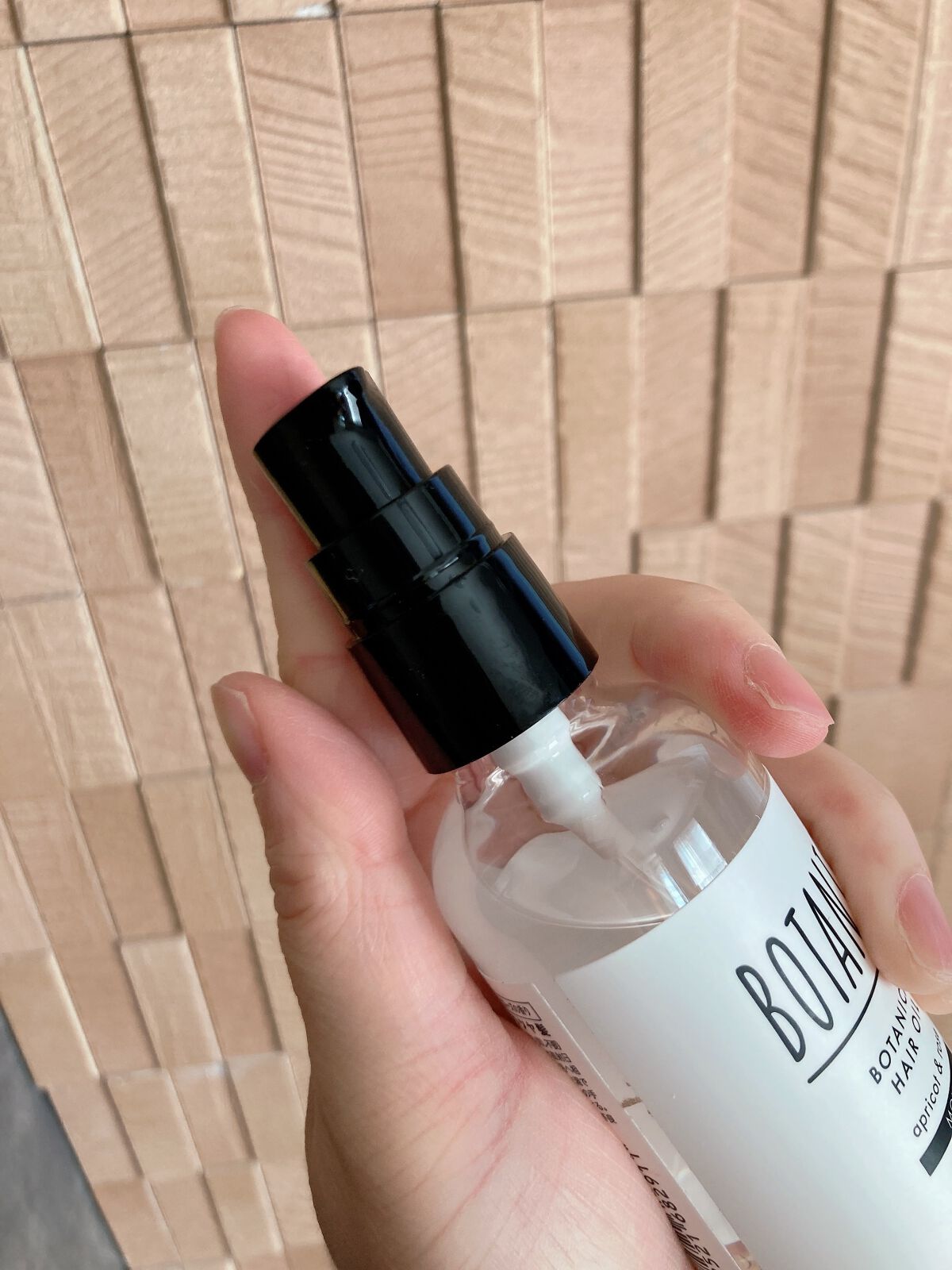 ボタニカルヘアオイル（モイスト）/BOTANIST/ヘアオイルを使ったクチコミ（2枚目）