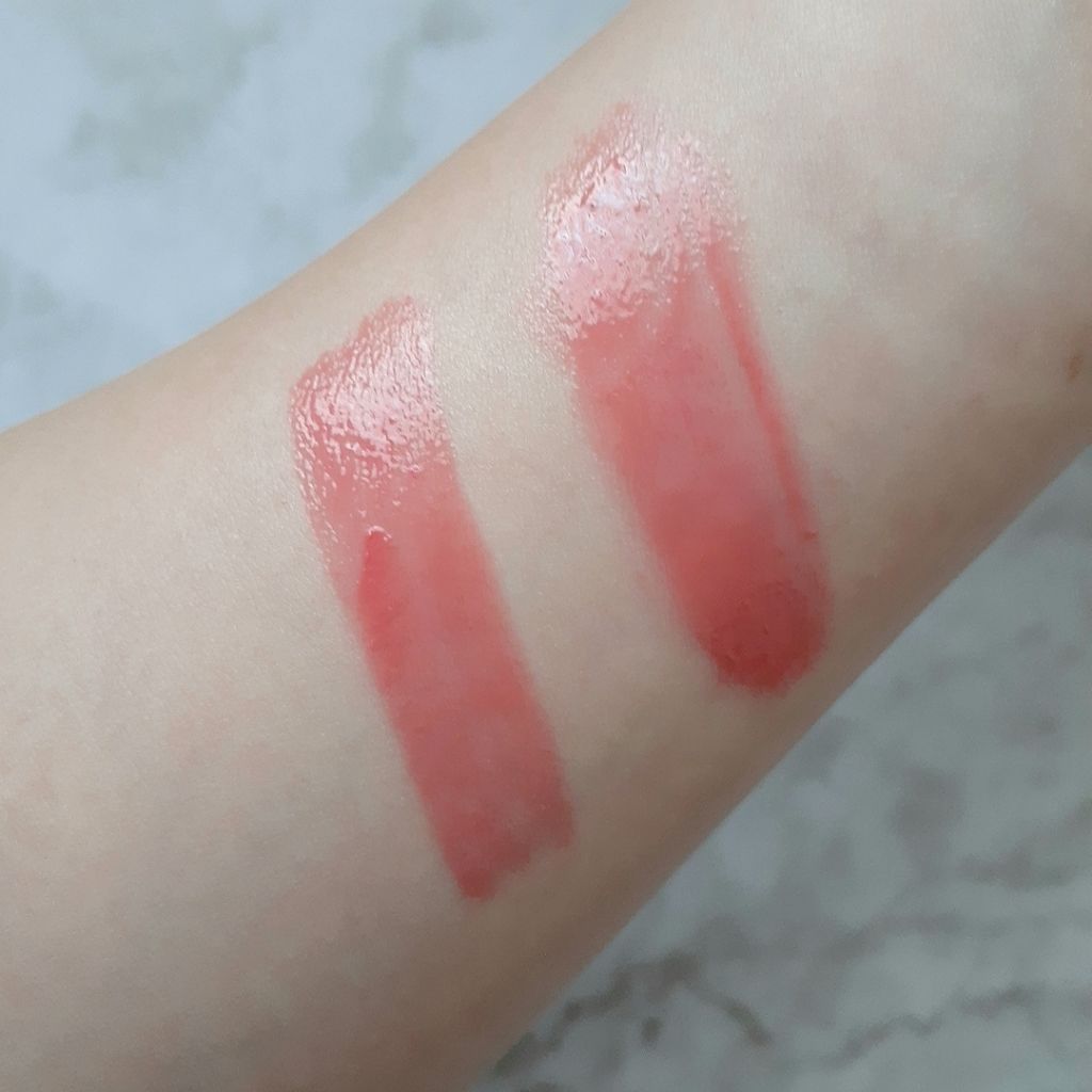 3CE PLUMPING LIPS #PINK/3CE/リップグロスを使ったクチコミ（2枚目）